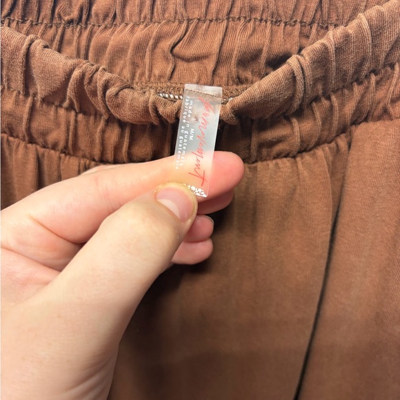 Free people Hot Shot Slit Wide Leg Pants - Argon Oil - Picture 6 of 14